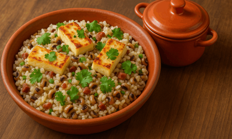 Sabores do Sertão: Receita de Baião de Dois 1 receita de baiao de dois