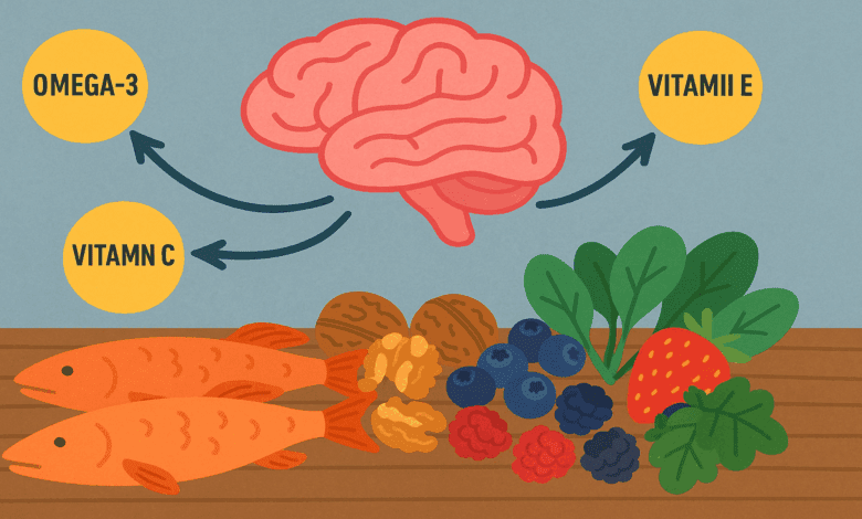 Alimentação e Saúde Mental: Nutrientes que Melhoram o Humor 1 nutrientes que nosso cerebro necessita