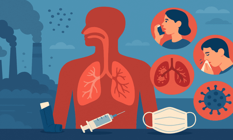 as doencas respiratorias mais comuns no Brasil