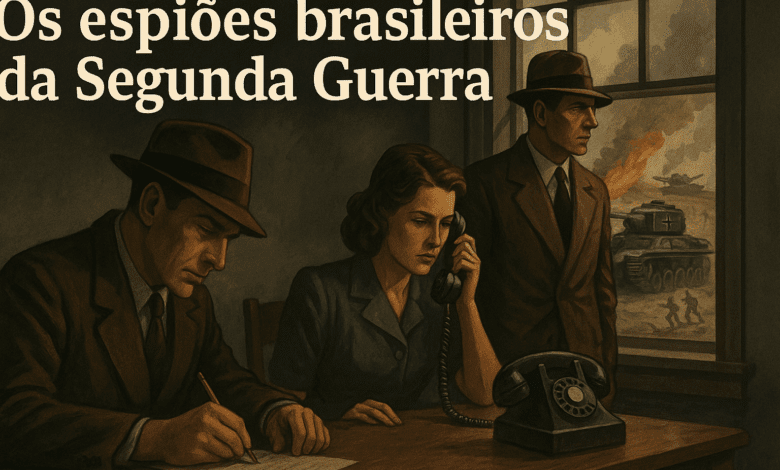 Os espiões brasileiros da Segunda Guerra: histórias reais e pouco exploradas 1 Os espioes Brasileiros