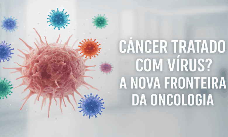 Câncer Tratado com Vírus? A Nova Fronteira da Oncologia 1 Cancer tratado com virus - Viroterapia