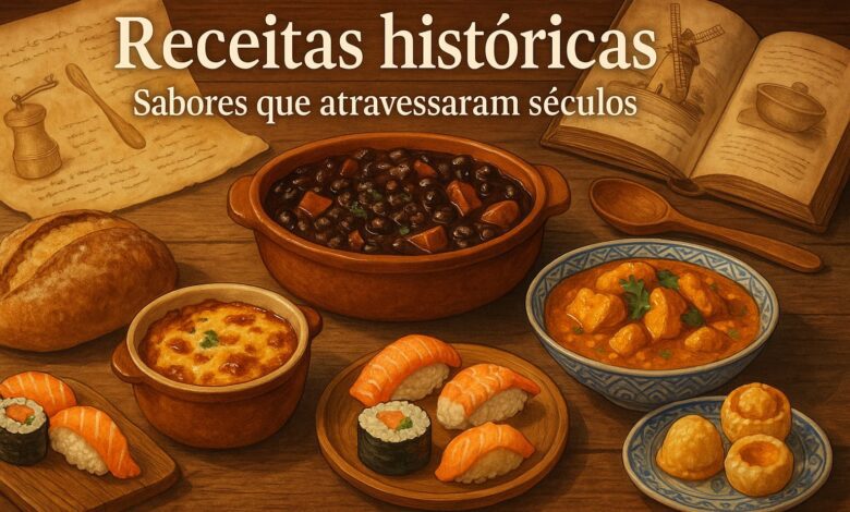 Receitas históricas: Sabores que atravessaram séculos 1 Receitas históricas